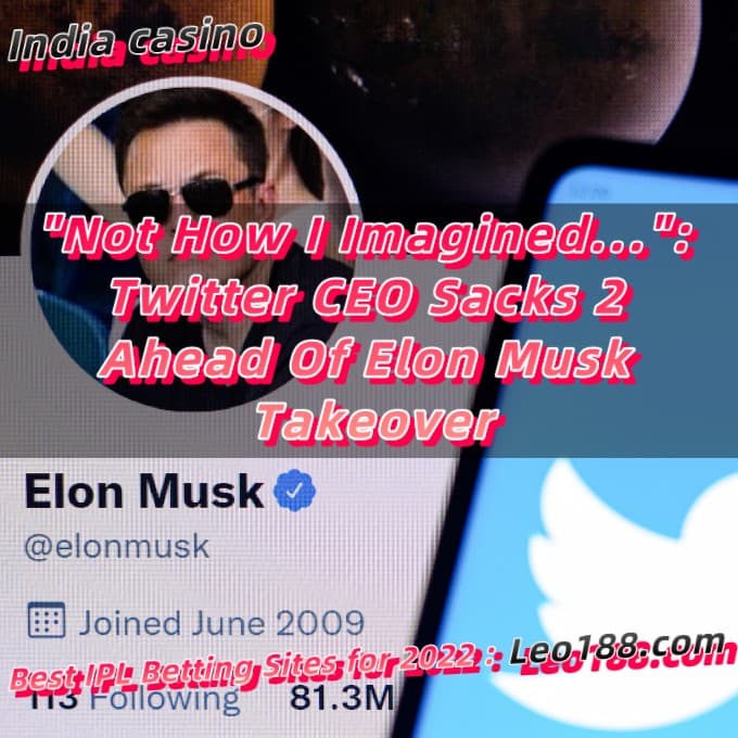 Not How I Imagined... Twitter CEO Sacks 2 Ahead Of Elon Musk Takeover