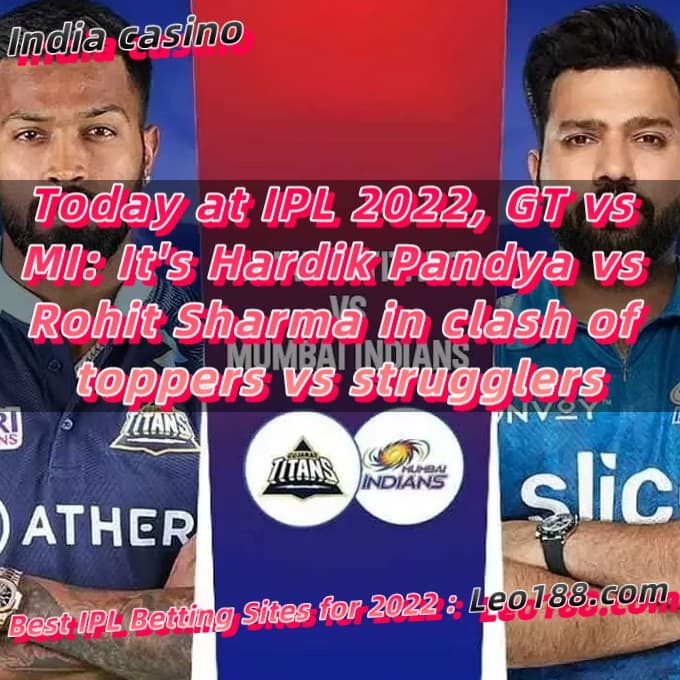 Today at IPL 2022, GT vs MI It's Hardik Pandya vs Rohit Sharma in clash of toppers vs strugglers