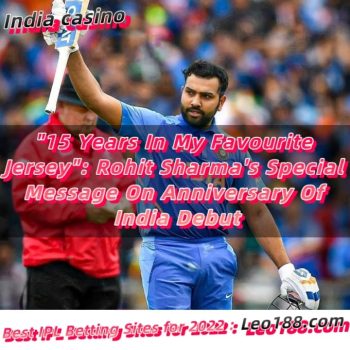 15 Years In My Favourite Jersey Rohit Sharma's Special Message On Anniversary Of India Debut