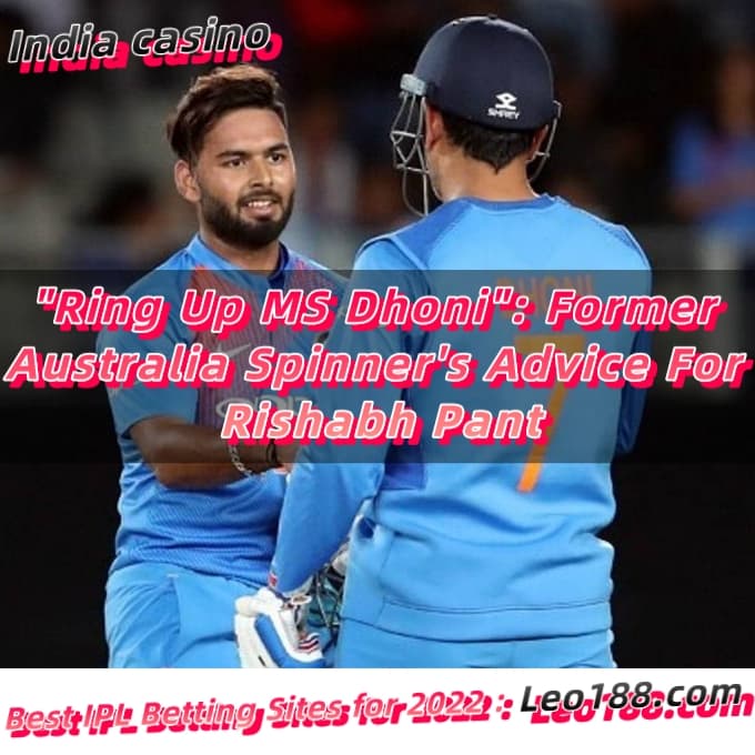 Ring Up MS Dhoni Former Australia Spinner's Advice For Rishabh Pant