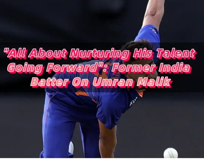 All About Nurturing His Talent Going Forward Former India Batter On Umran Malik
