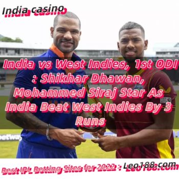 India vs West Indies, 1st ODI Shikhar Dhawan, Mohammed Siraj Star As India Beat West Indies By 3 Runs